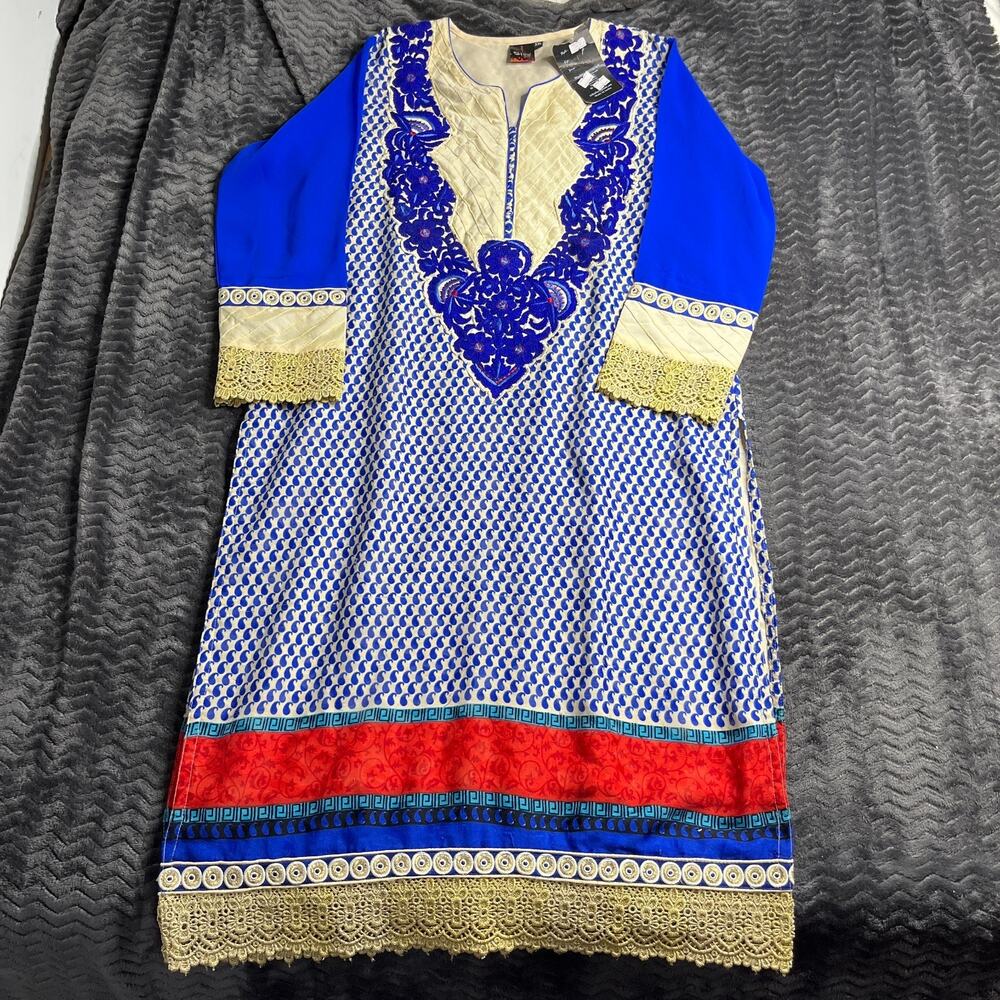 beautiful folwar embroidery salwa Size XXL NWT